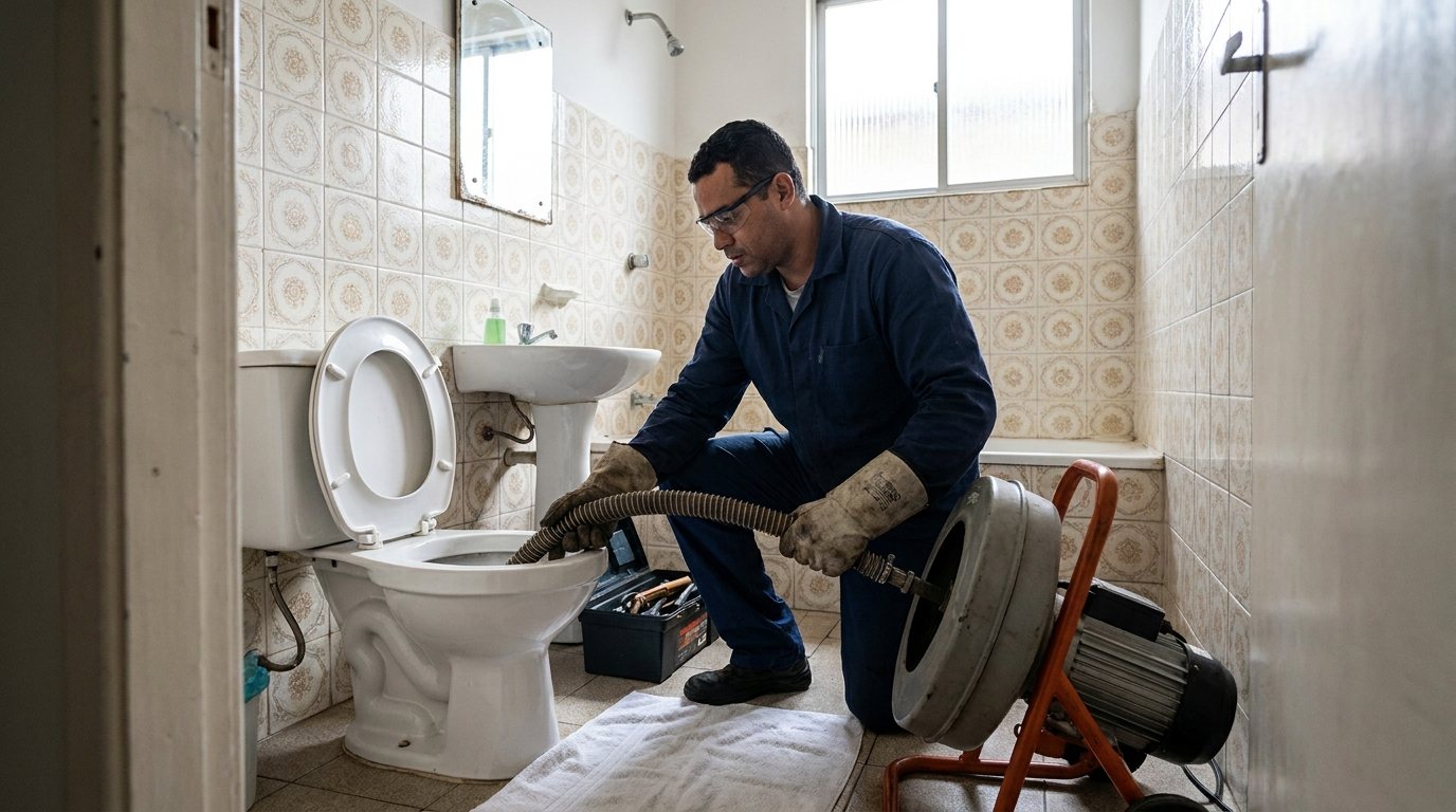 Atendimento em Vaso Sanitário em Aparecida de Goiânia‑GO