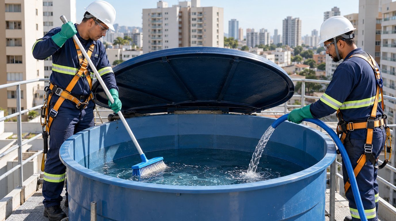 Reservatório de Condomínio em Aparecida de Goiânia‑GO