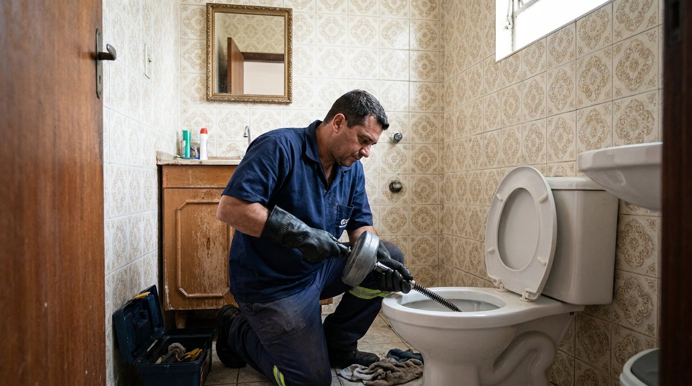 Revisão de Vaso Sanitário em Aparecida de Goiânia‑GO