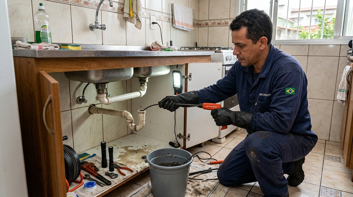 Troca de Encanamento em Aparecida de Goiânia‑GO